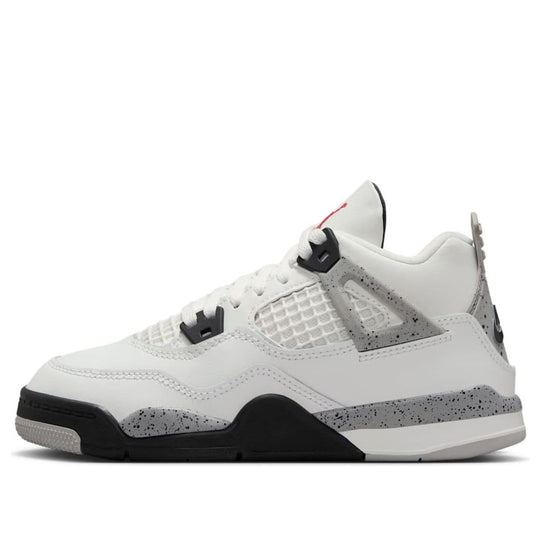IB4388 100 Jordan 4 Retro White Cement (2025) (PS)