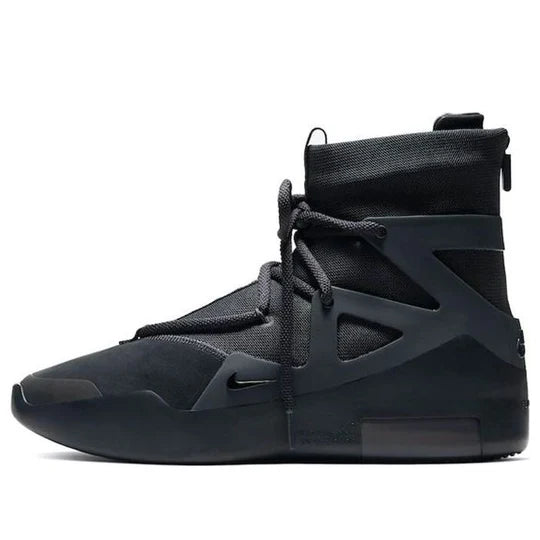 AR4237 005 Nike Air Fear of God 1 Triple Black [CONDITIONAL] - 12 M (No Box) (Glue Stain)