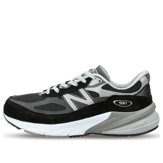 M990BK6 New Balance 990v6 MiUSA Black Grey White