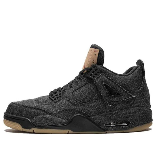 AO2571 001 Jordan 4 Retro Levi's Black