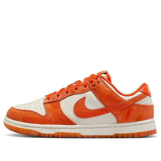 FN7773 001 Nike Dunk Low Cracked Orange (Women's)