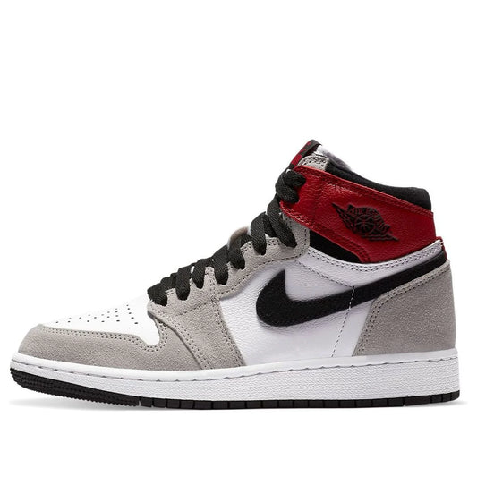 575441 126 Jordan 1 Retro High Light Smoke Grey (GS)