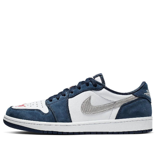 CJ7891 400 Jordan 1 Low SB Midnight Navy