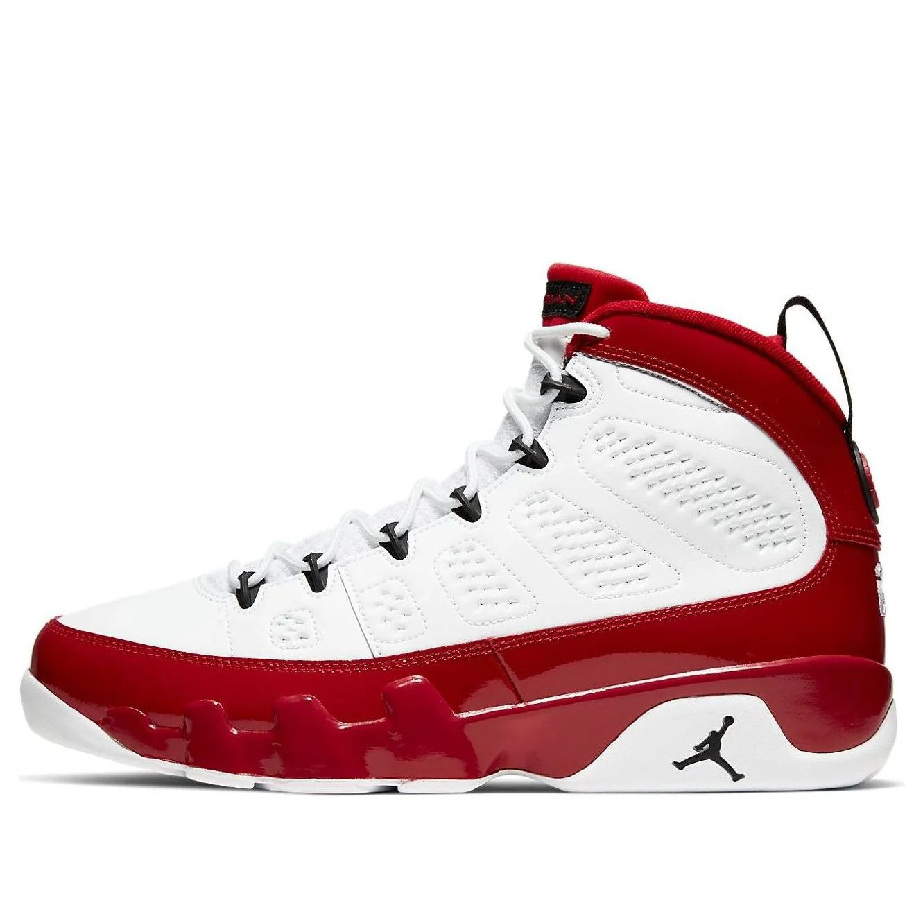 302370 160 Jordan 9 Retro White Gym Red