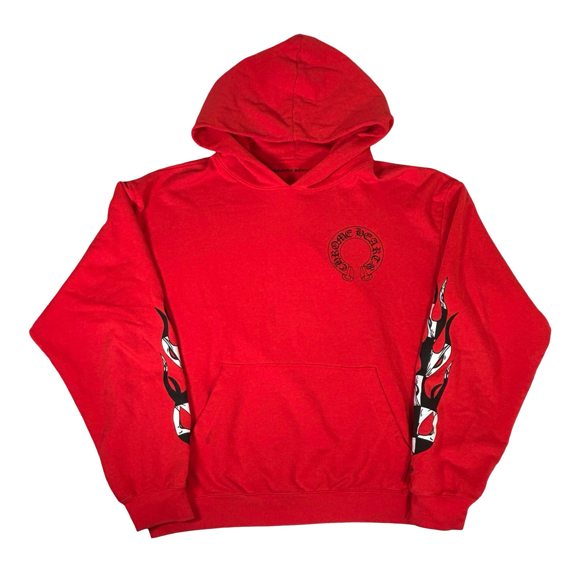 Chrome Hearts x Matty Boy Flames Hoodie Red [USED] - L (Used)