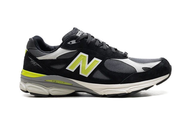 U990TA3 New Balance 990v3 MiUSA Kith United Arrows & Sons Black