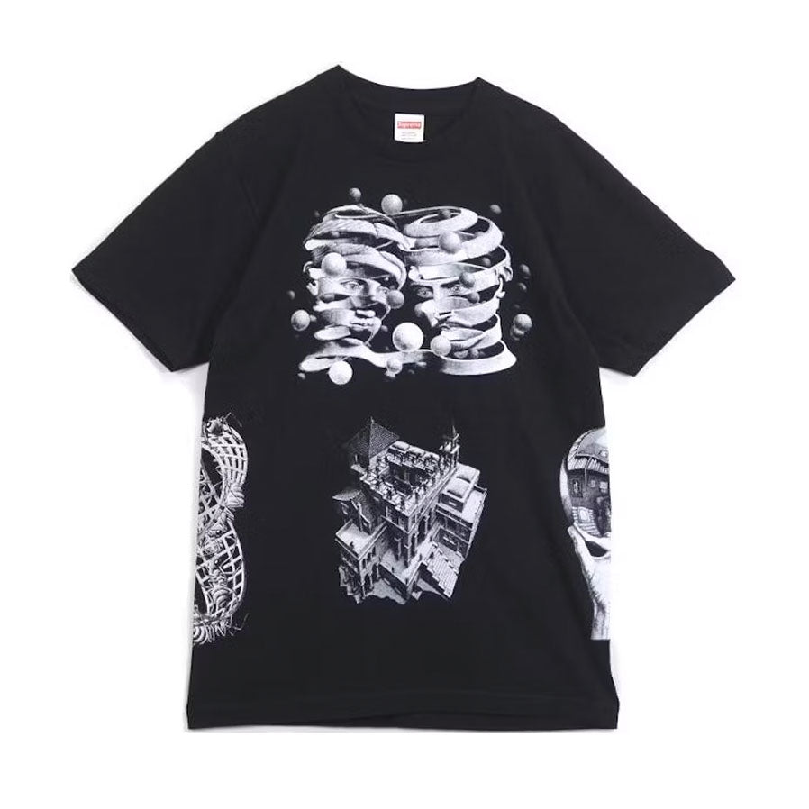 Supreme MC Escher Collage Tee Black