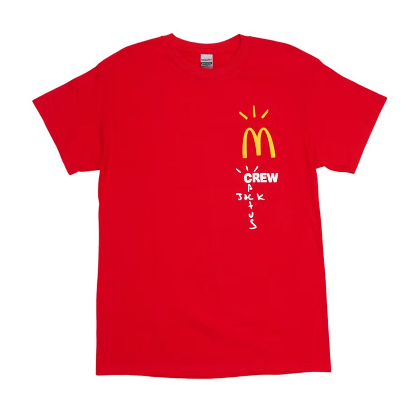 Travis Scott x McDonald's Crew T-shirt Red [USED] - M (Used)
