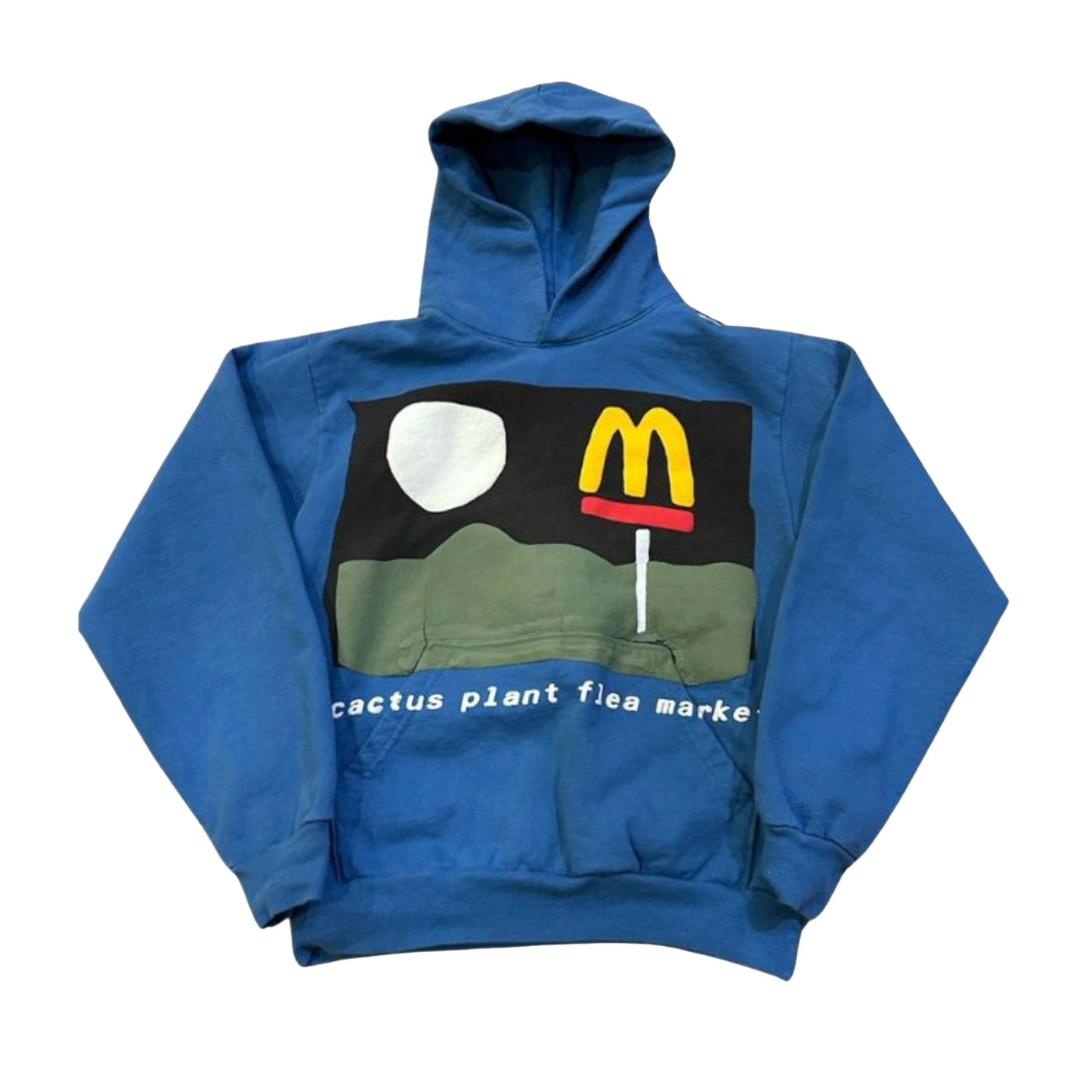 Cactus Plant Flea Market x McDonald's 24/7 Hoodie Blue Moon