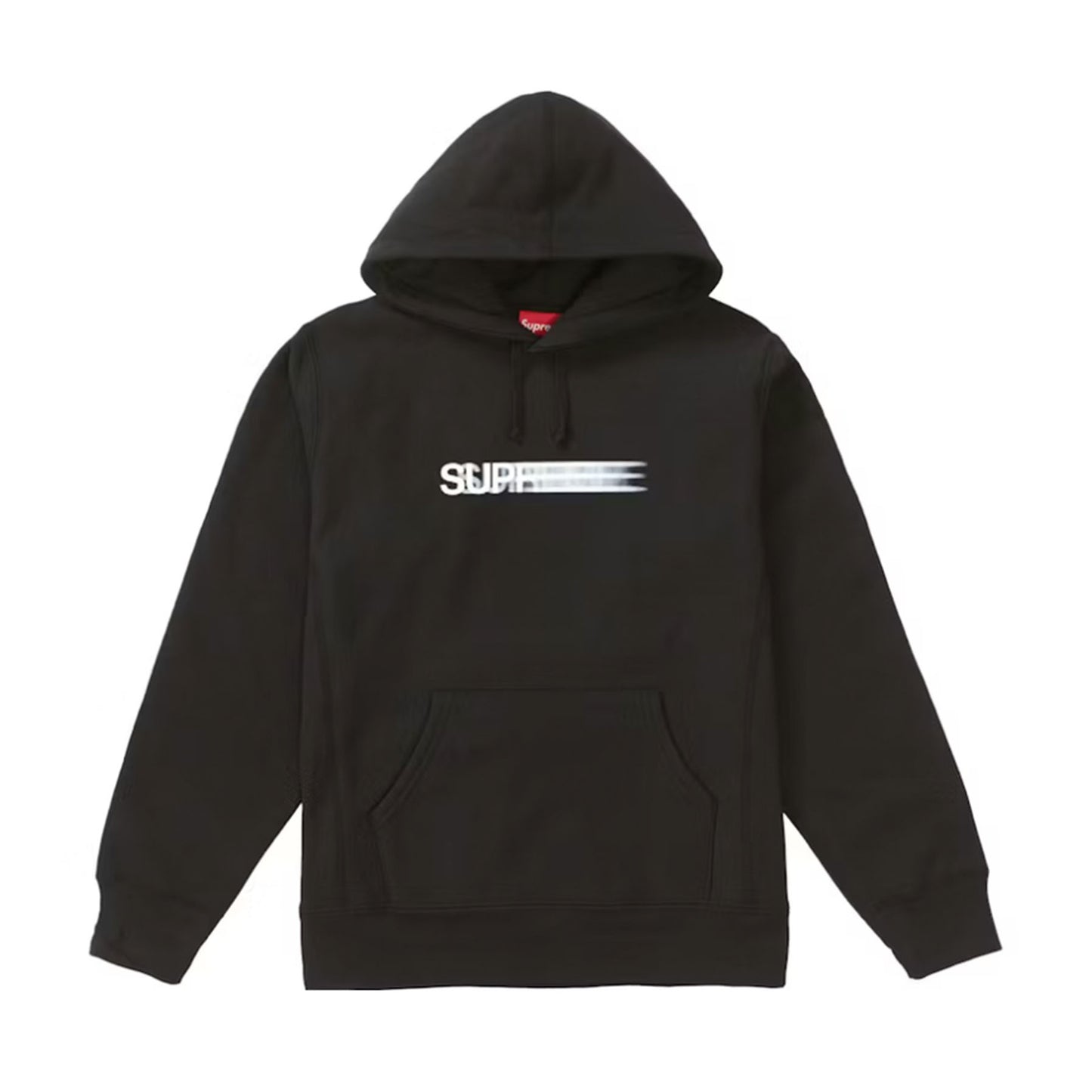 Supreme Motion Logo Hooded Sweatshirt (SS20) Black [USED] - M (Used)