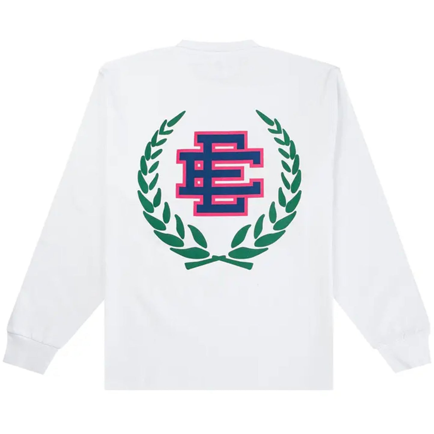 Eric Emanuel EE Long Sleeve Tee White/Navy