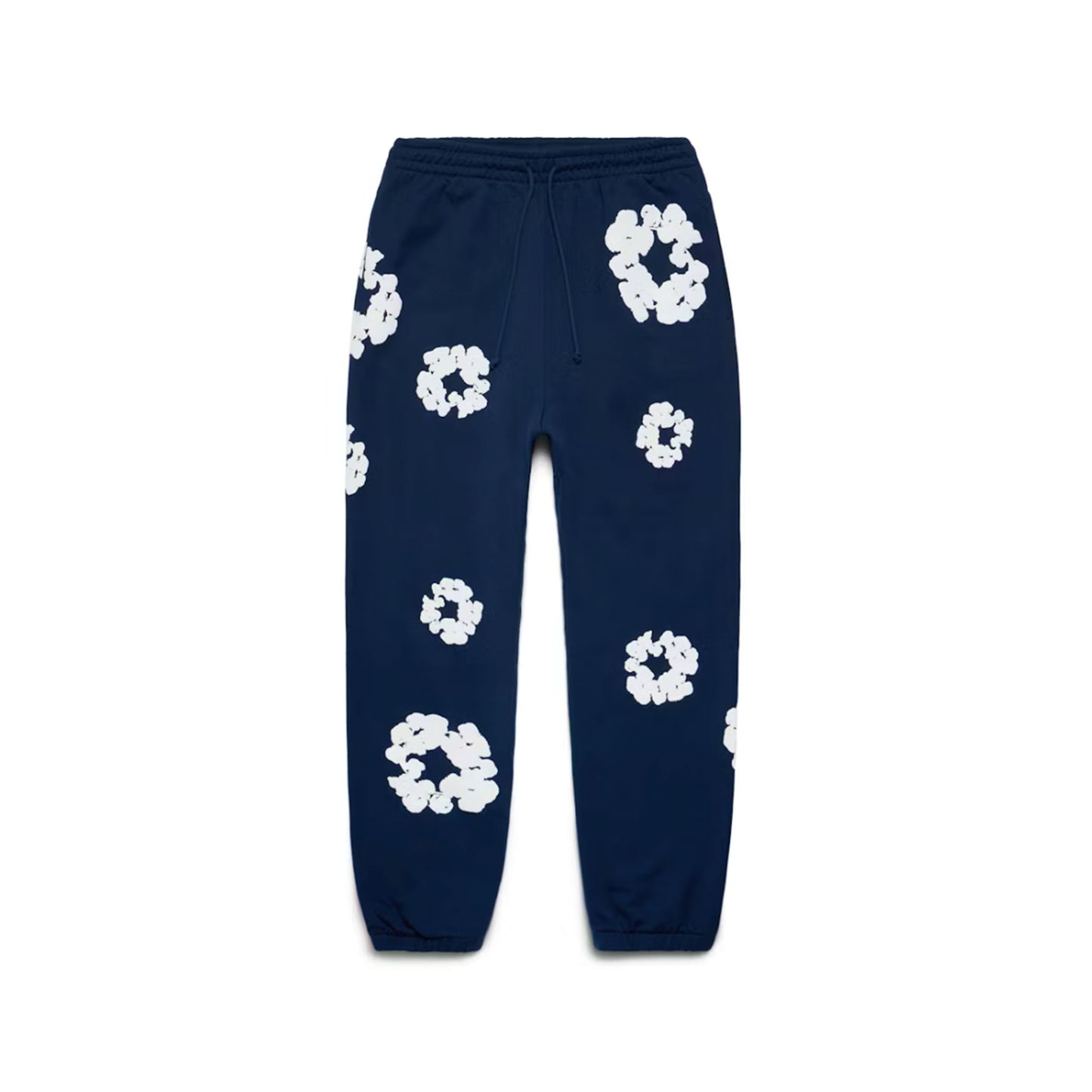 Denim Tears The Cotton Wreath Sweatpants Navy [USED] - L (Used)