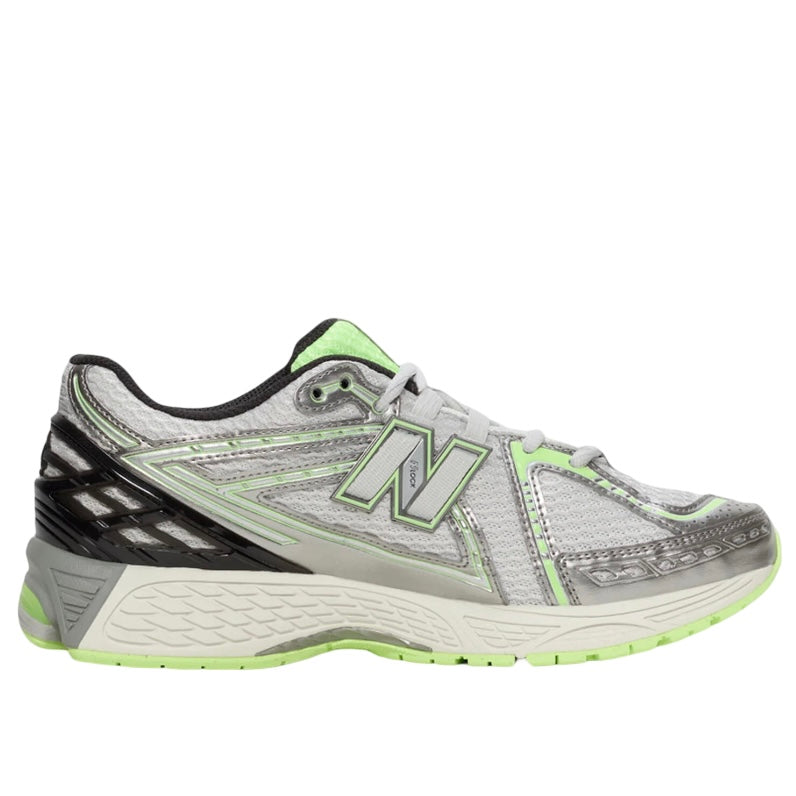 U1906RCQ New Balance 1906R Dark Silver Metallic Mint Flash