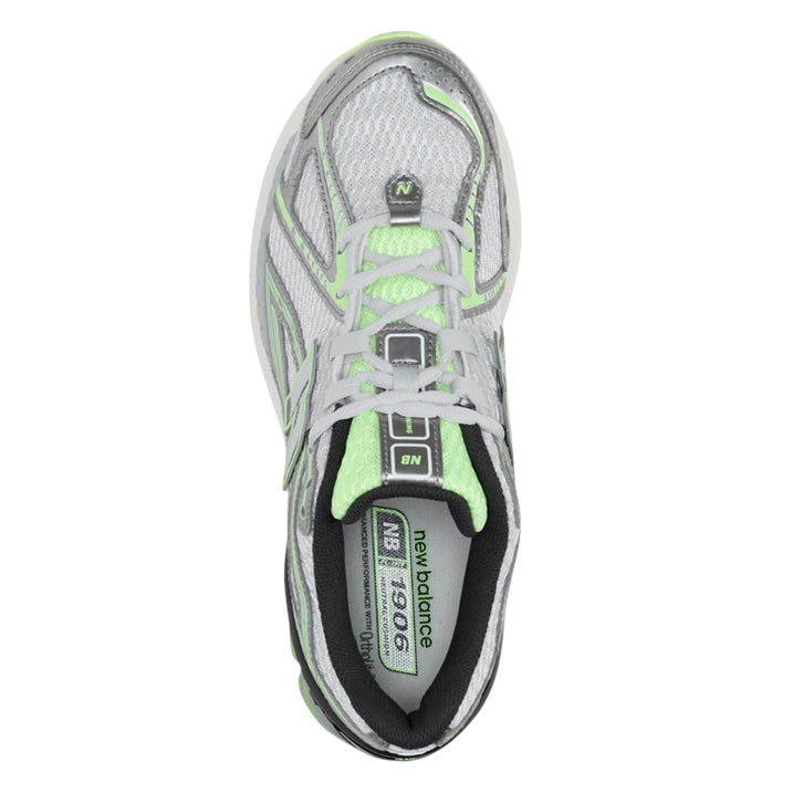 U1906RCQ New Balance 1906R Dark Silver Metallic Mint Flash