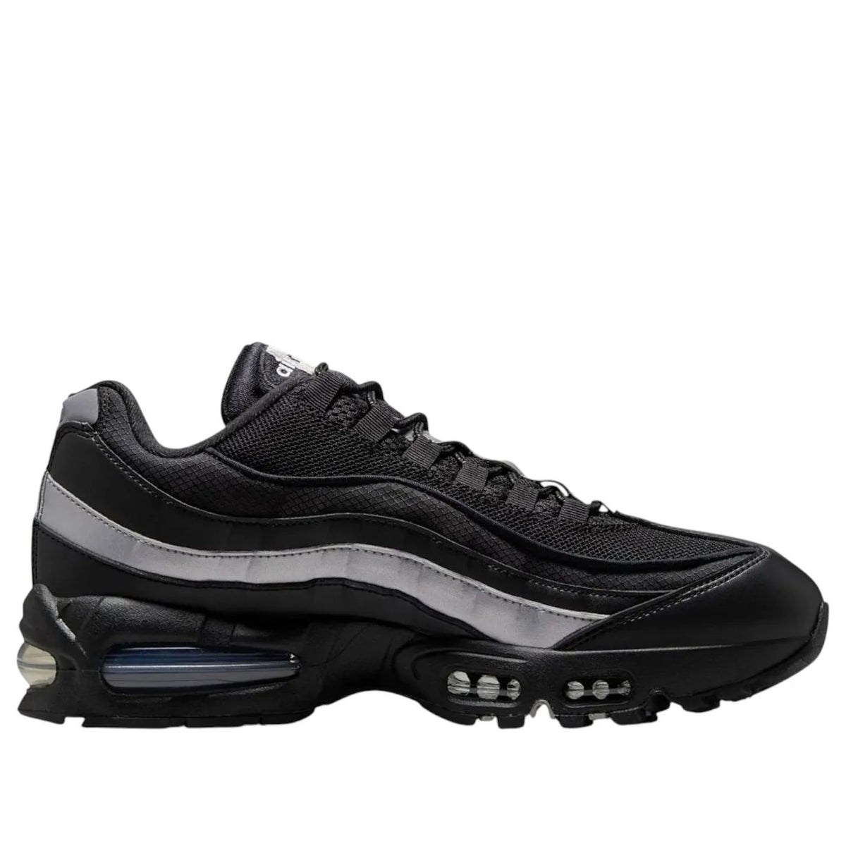 IB1667 003 Nike Air Max 95 OG Big Bubble Black White Metallic Silver