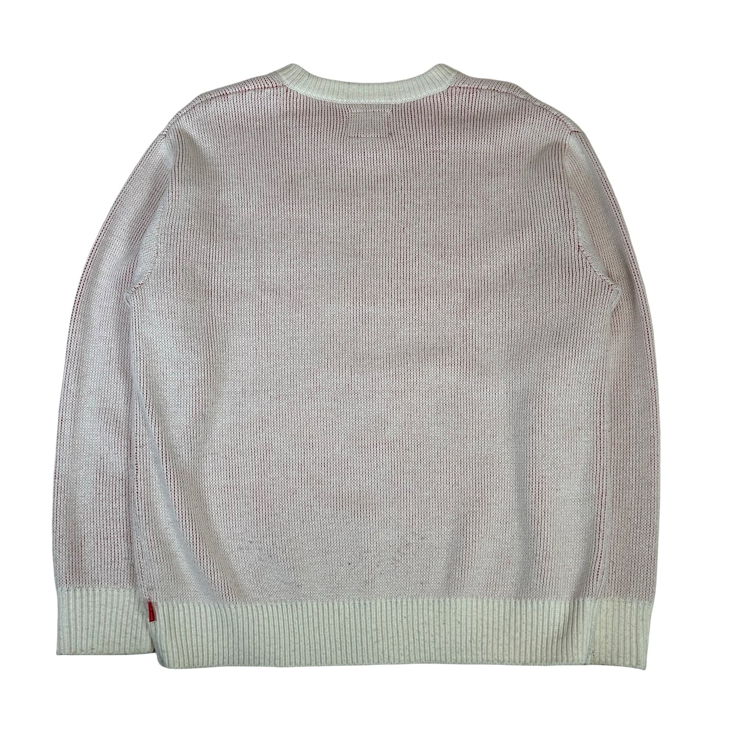 Supreme Nike Swoosh Sweater White [USED] - M (Used2)