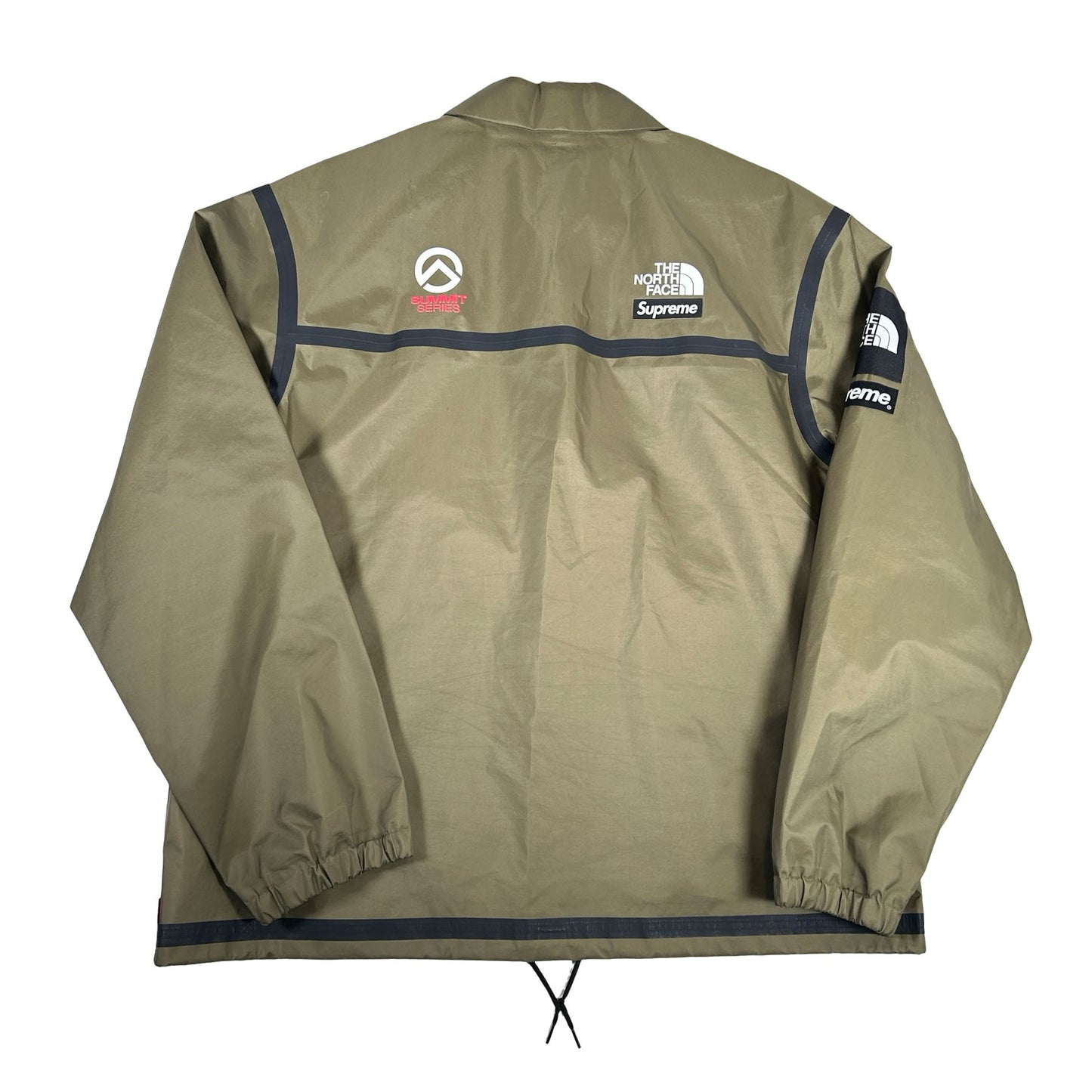 Supreme The North Face Summit Series Outer Tape Seam Coaches Jacket Olive [USED] - XL (Used)
