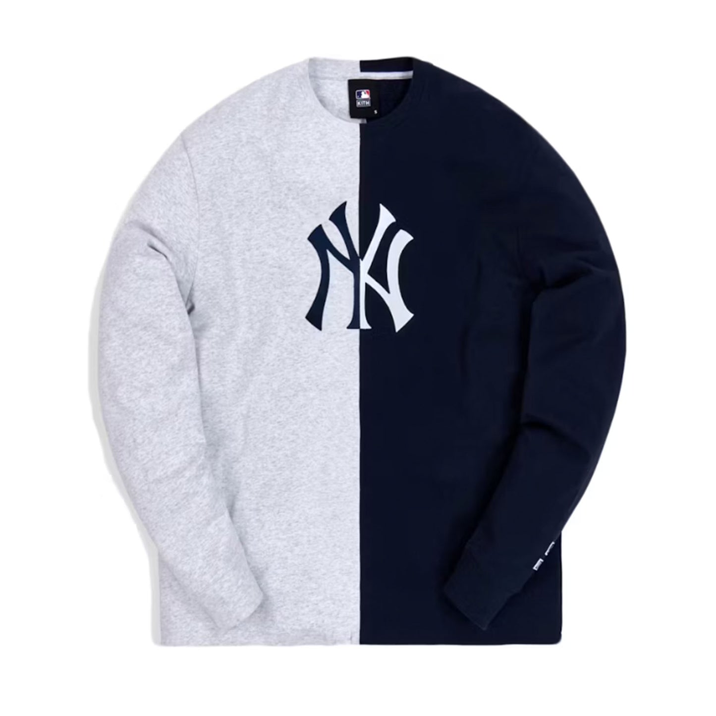 Kith For Major League Baseball New York Yankees Split L/S Tee Multi [USED] - XS (Used)