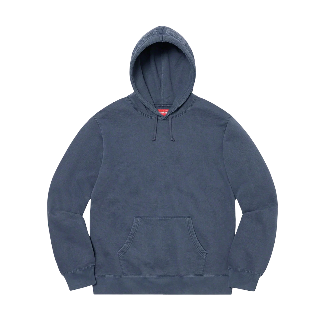 Overdyed Hooded Navy SS20 Sweatshirt