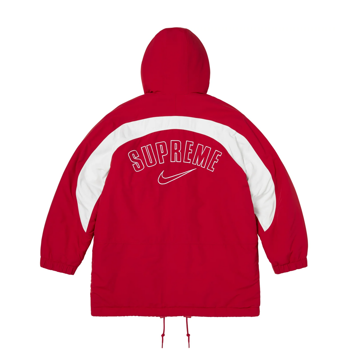 Supreme Nike Faux Fur Reversible Parka Red