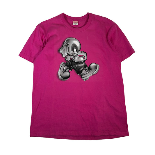Supreme Elephant Tee Magenta [USED] - M (Used)