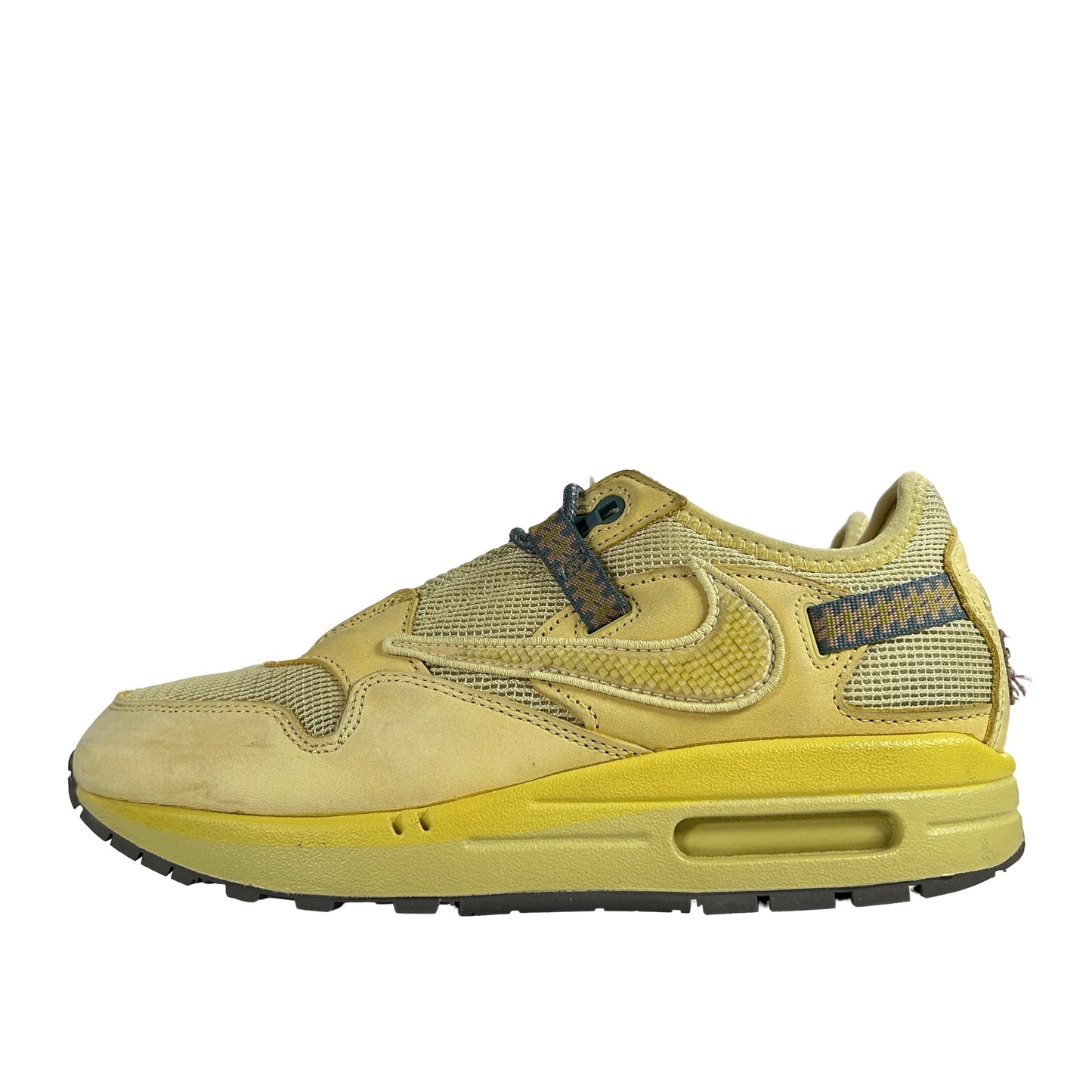 DO9392 700 Nike Air Max 1 Travis Scott Cactus Jack Saturn Gold [USED] - 6.5 M (Used)