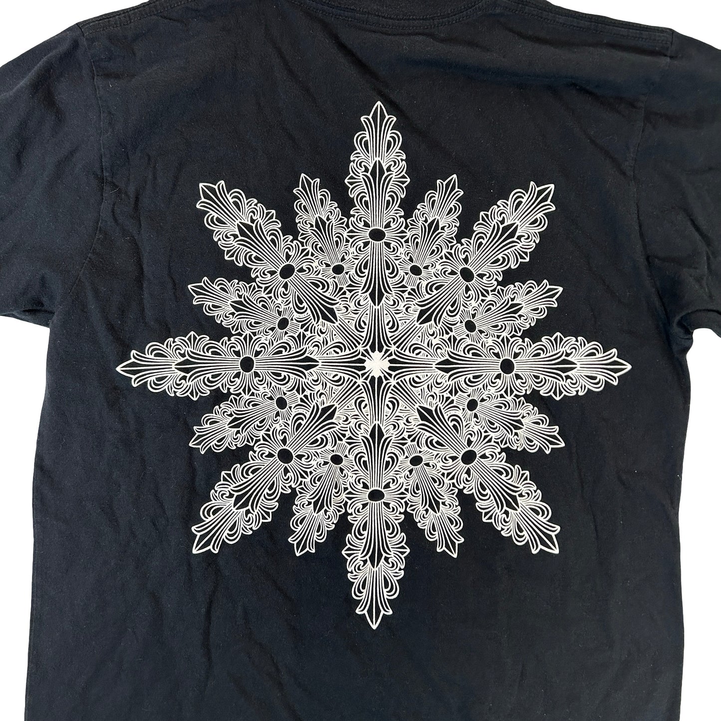 Chrome Hearts Snowflake Floral Pocket Tee [USED] - M (Used)