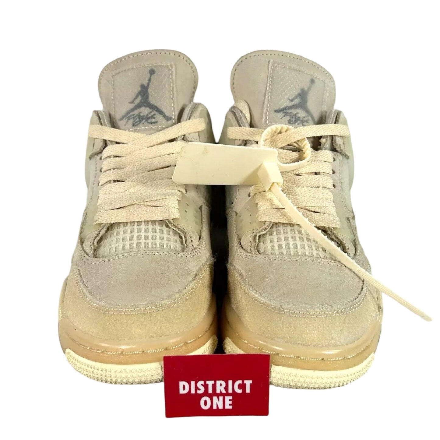 CV9388 100 Jordan 4 Retro Off-White Sail (Women's) [USED] - 6.5 W (Used2)