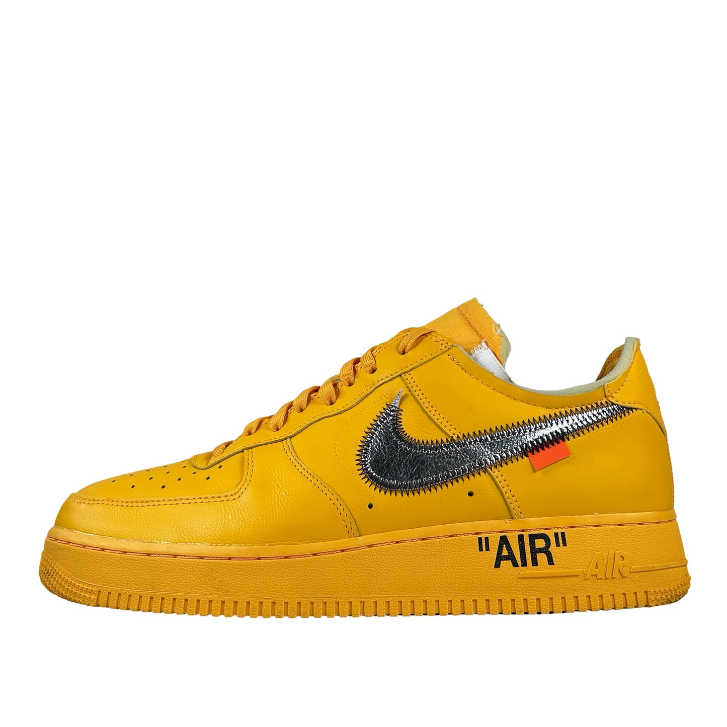 DD1876 700 Nike Air Force 1 Low Off-White ICA University Gold [USED] - 11.5 M (Used)