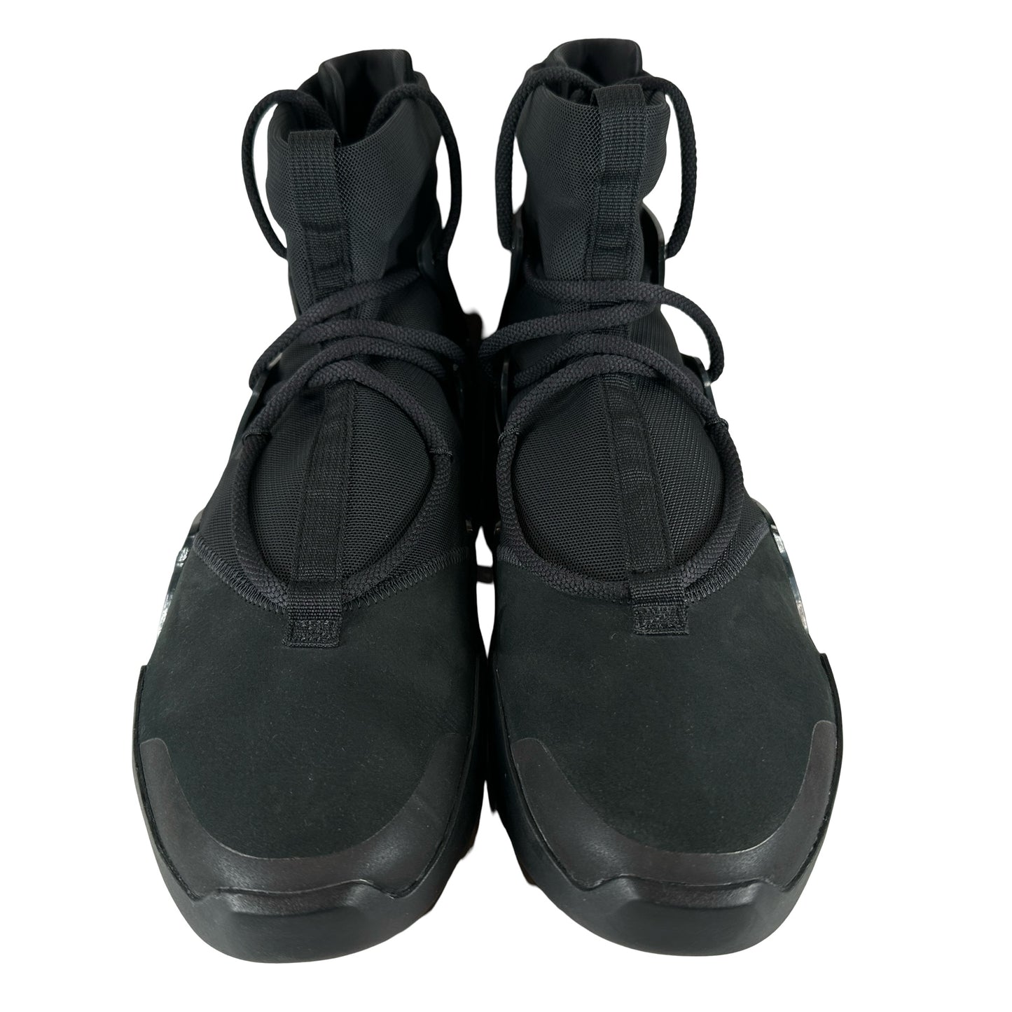 AR4237 005 Nike Air Fear of God 1 Triple Black [CONDITIONAL] - 12 M (No Box) (Glue Stain)