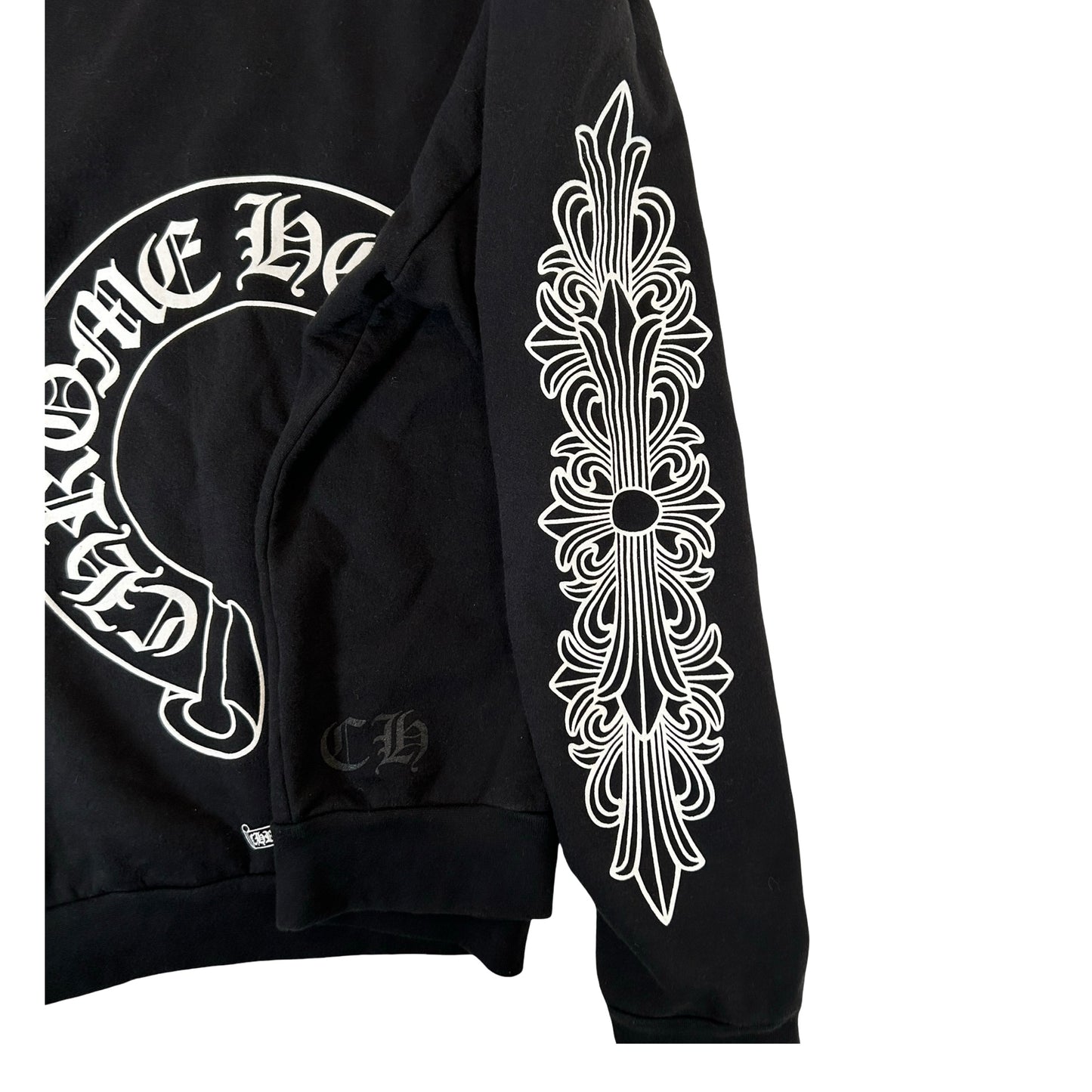 Chrome Hearts Horseshoe Crewneck Black [USED] - L (Used)