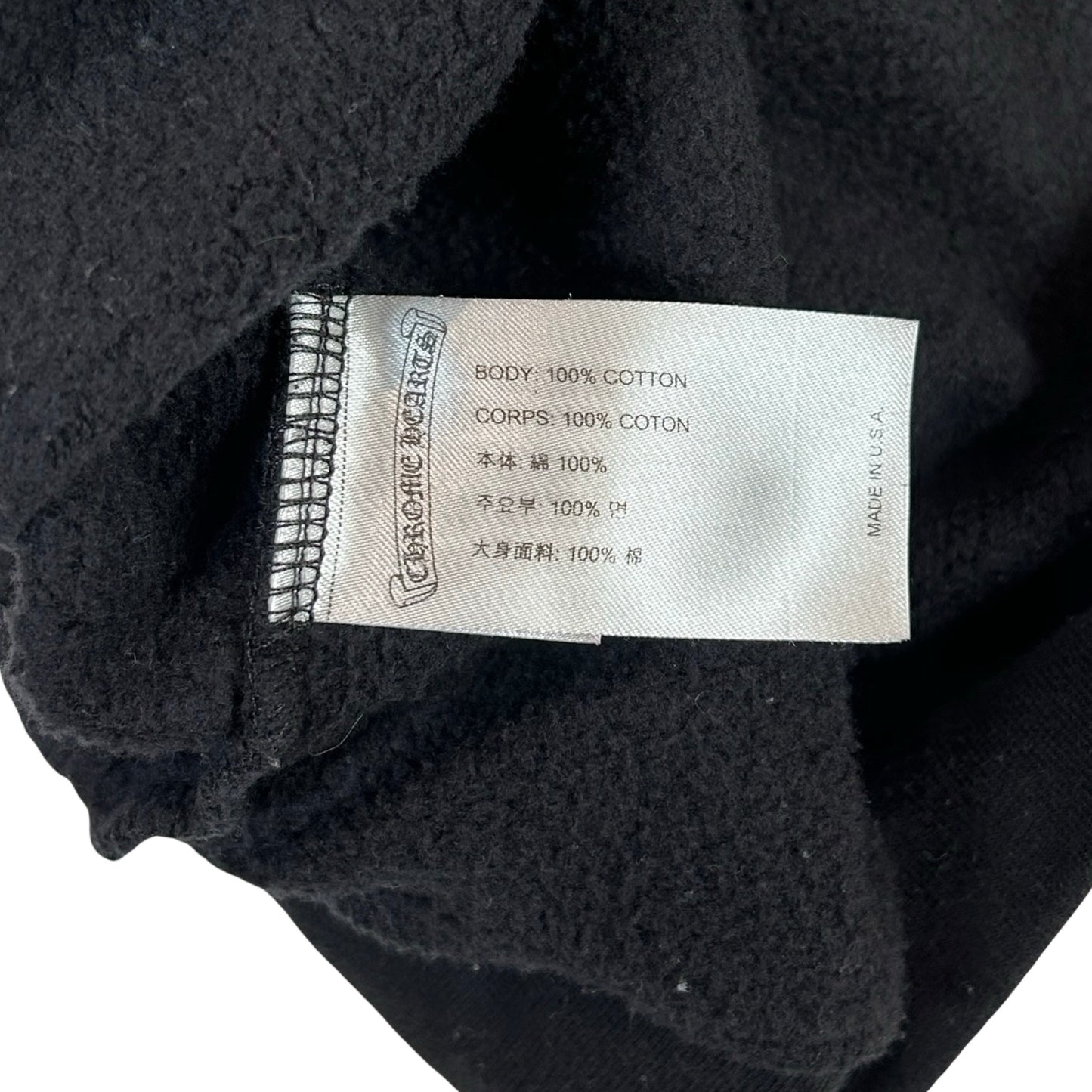 Chrome Hearts Horseshoe Crewneck Black [USED] - L (Used)