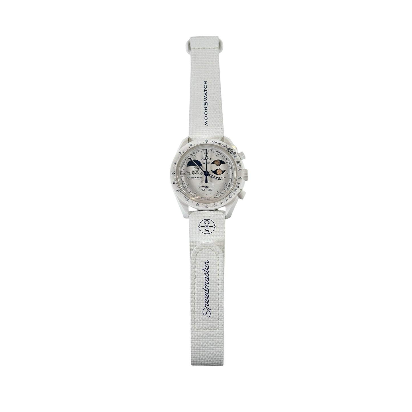 SO33W701L Swatch x Omega Bioceramic Moonswatch Mission To Earthphase Moonshine Snoopy Gold (Cold Moon)