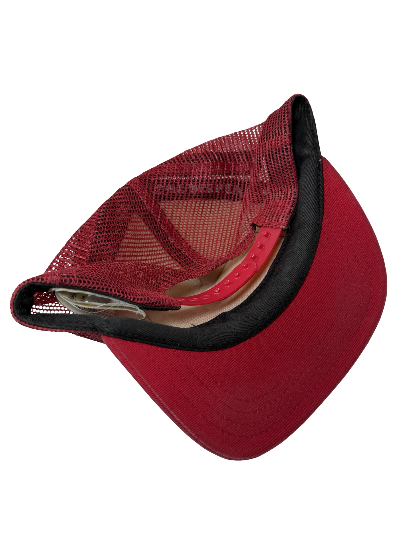 Chrome Hearts CH Hollywood Trucker Hat Red/White [USED]