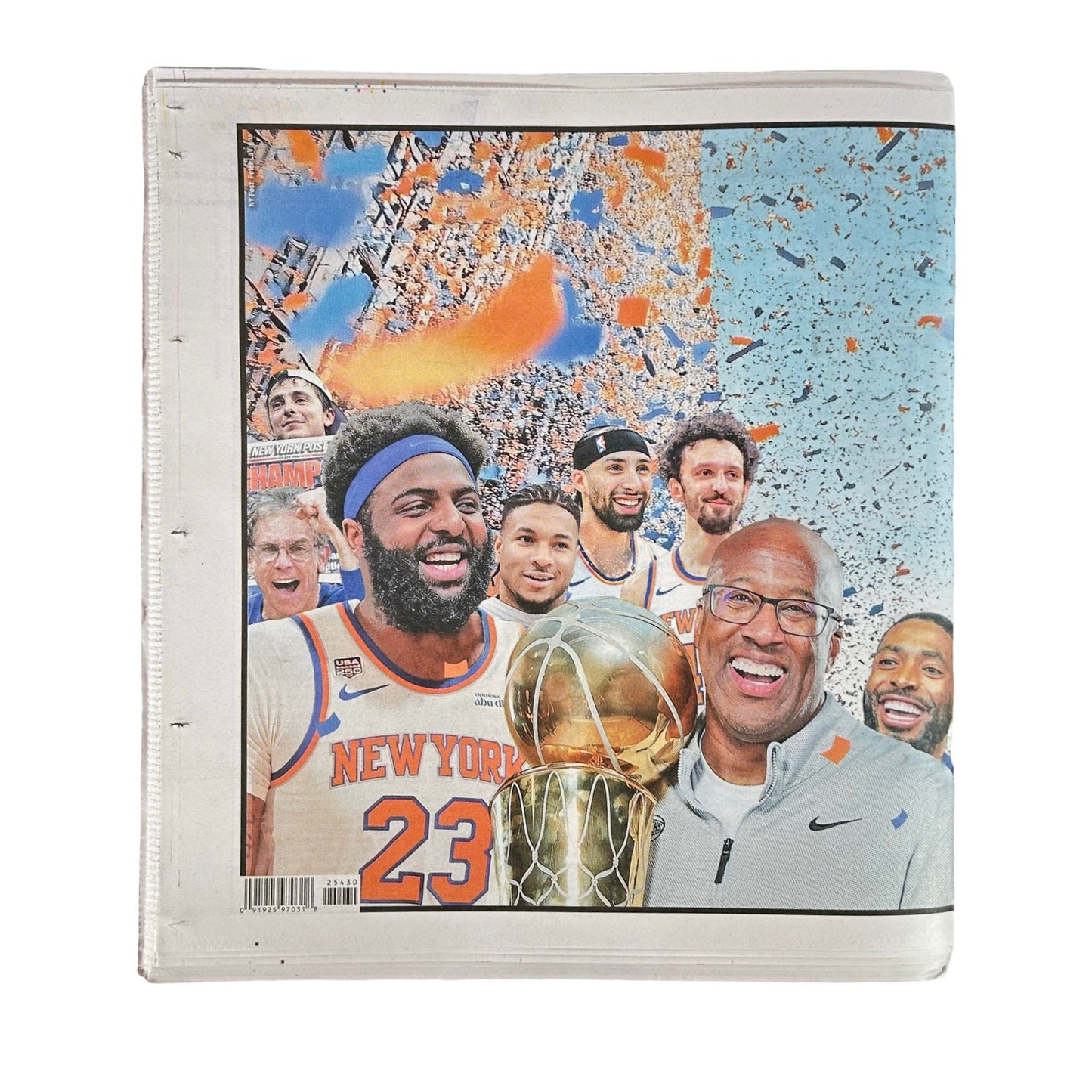 NY Knicks New York Post Kings of the City Parade Special Full Newspaper 6/18/2026