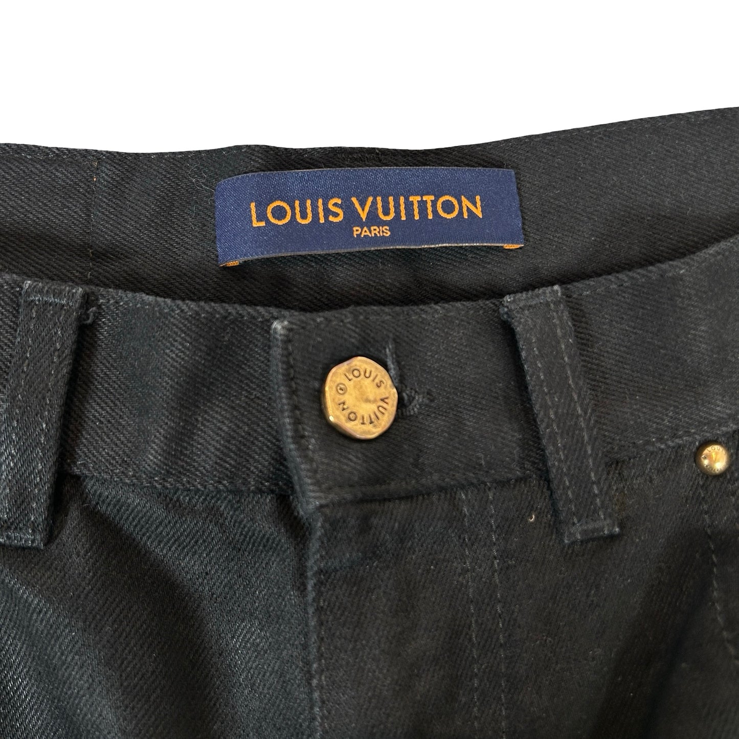Louis Vuitton Monogram Carpenter Workwear Double Knee Pants [USED] - 30 (Used)