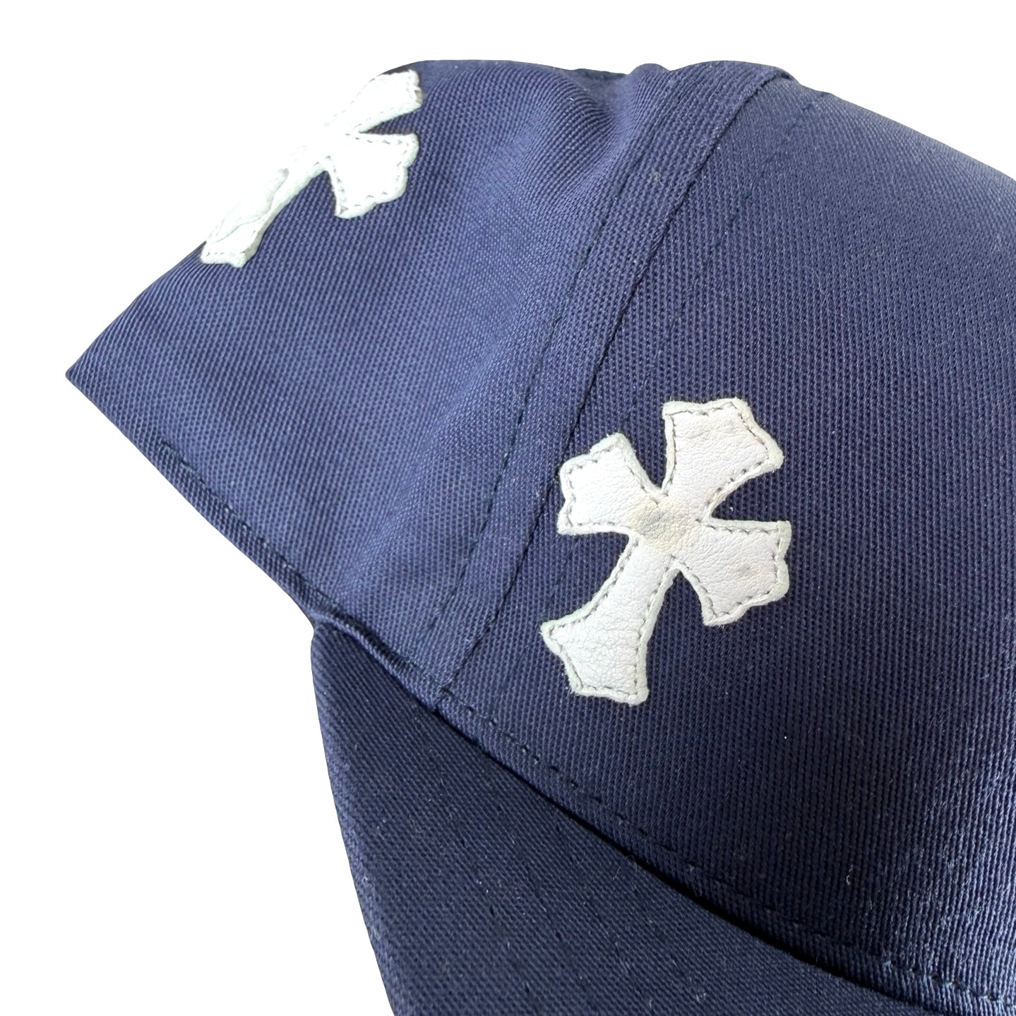Chrome Hearts Cross Patch Baseball Hat 'Navy' [CONDITIONAL]