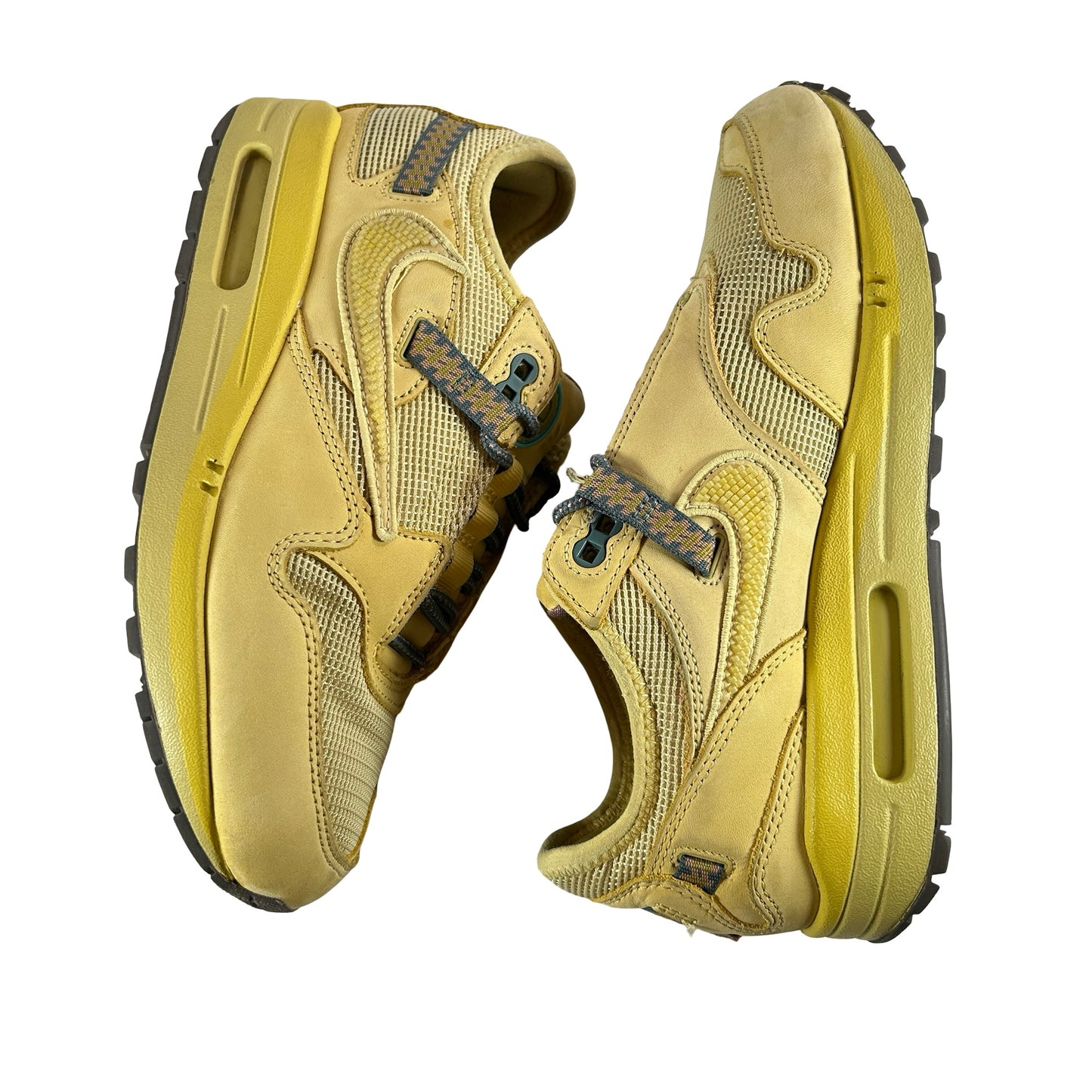 DO9392 700 Nike Air Max 1 Travis Scott Cactus Jack Saturn Gold [USED] - 6.5 M (Used)