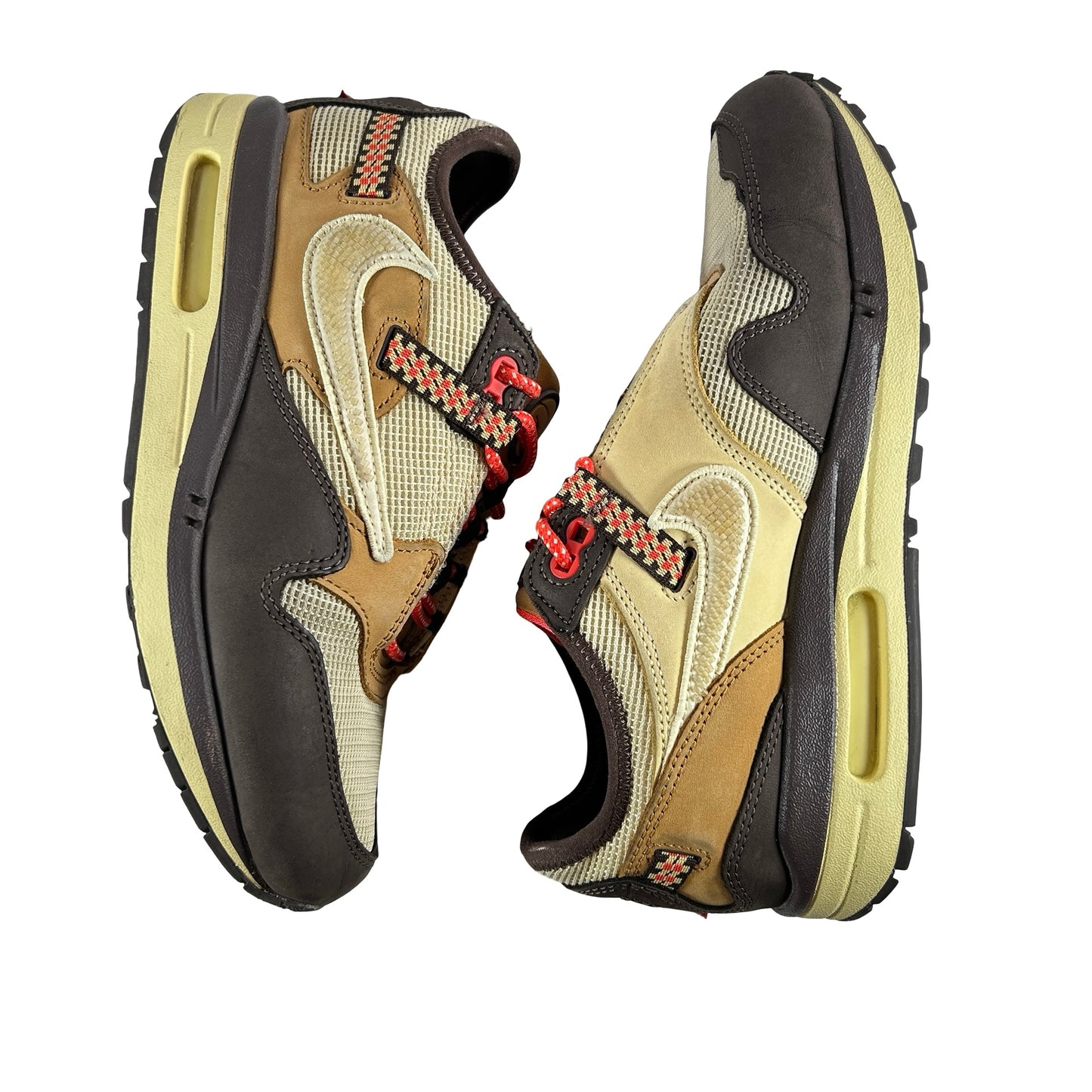 DO9392 200 Nike Air Max 1 Travis Scott Cactus Jack Baroque Brown [USED] - 6.5 M (Used)