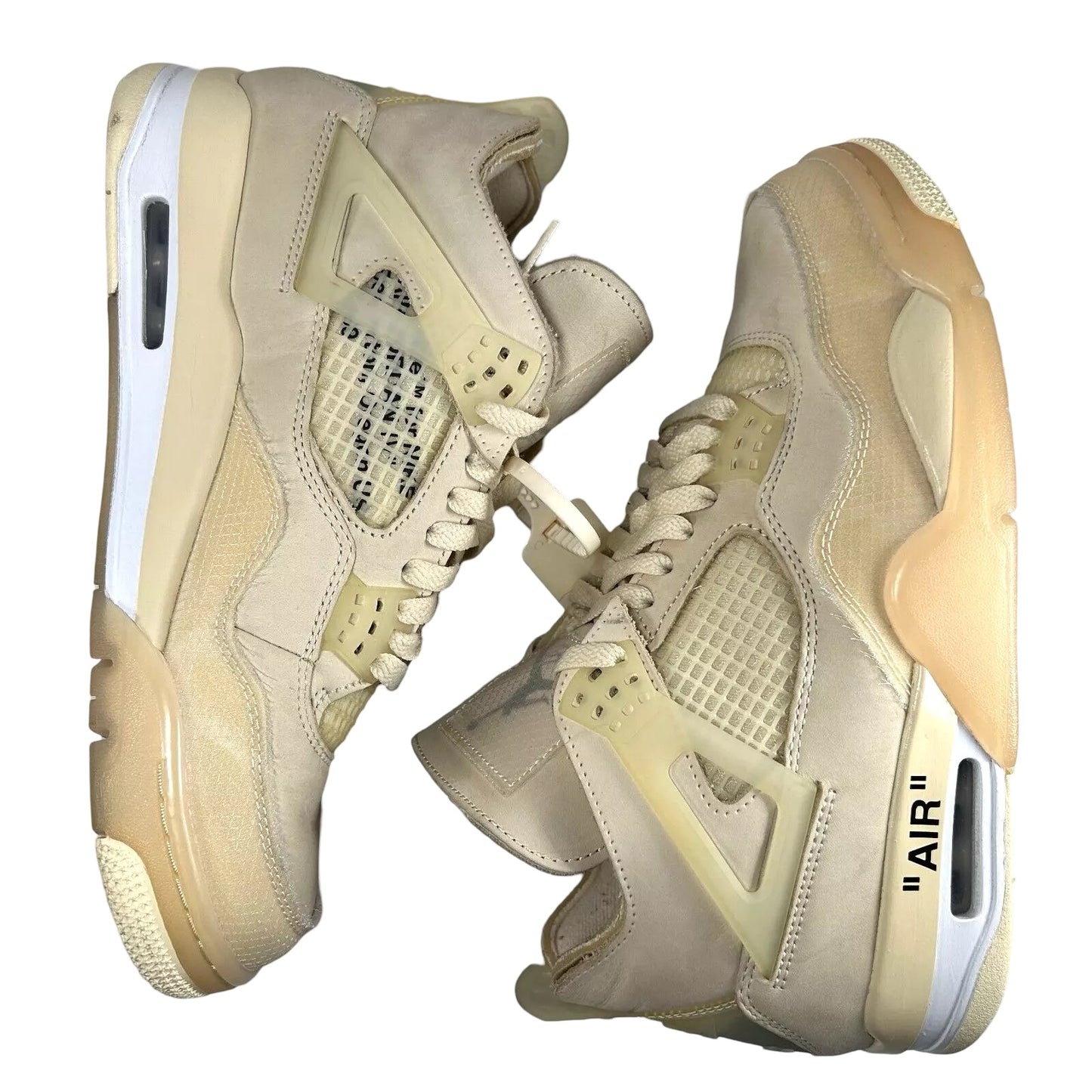 CV9388 100 Jordan 4 Retro Off-White Sail (Women's) [USED] - 10.5 W (Used5)