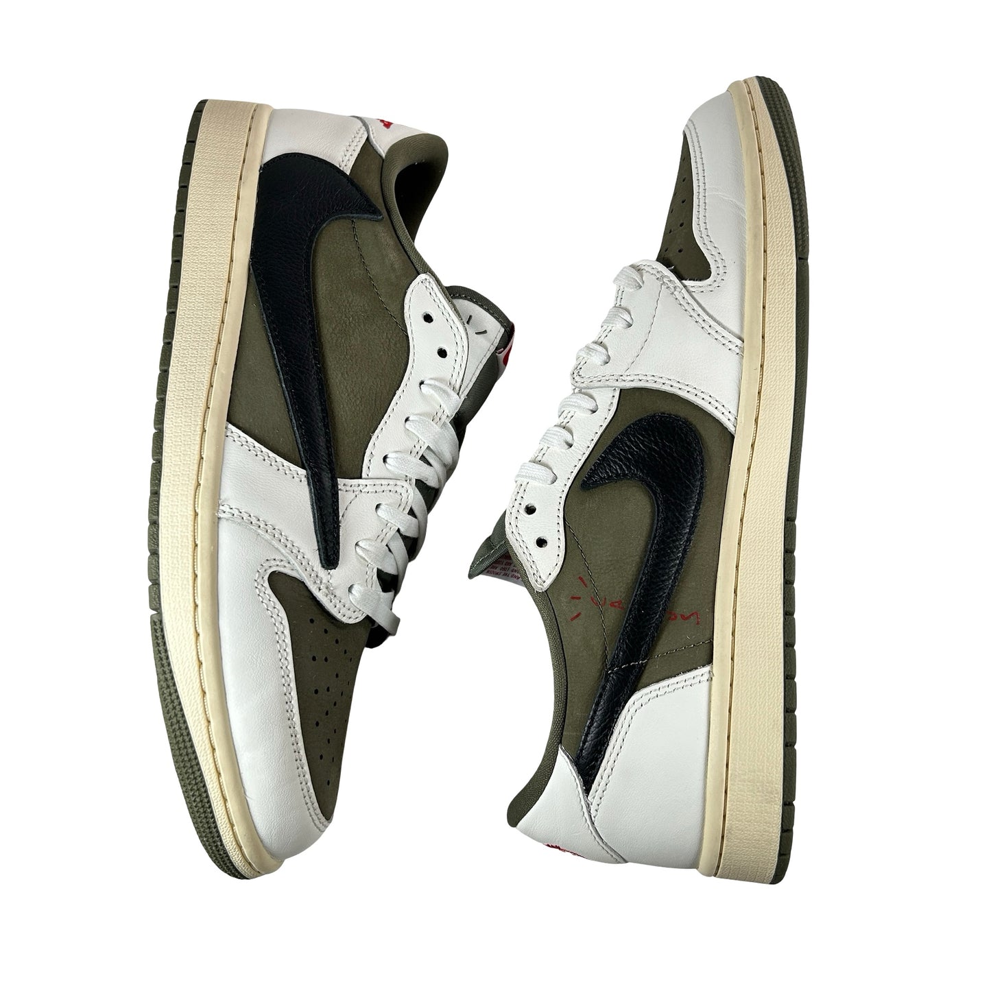 DM7866 200 Jordan 1 Retro Low OG SP Travis Scott Medium Olive [USED] - 11 (Used)