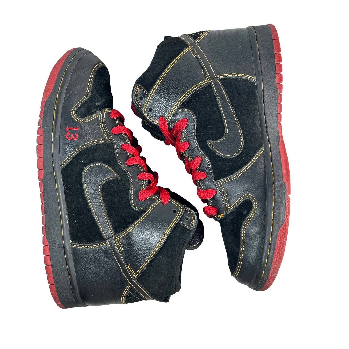 305050 001 Nike Dunk High Unlucky (2004) [USED] - 10 M (Used)