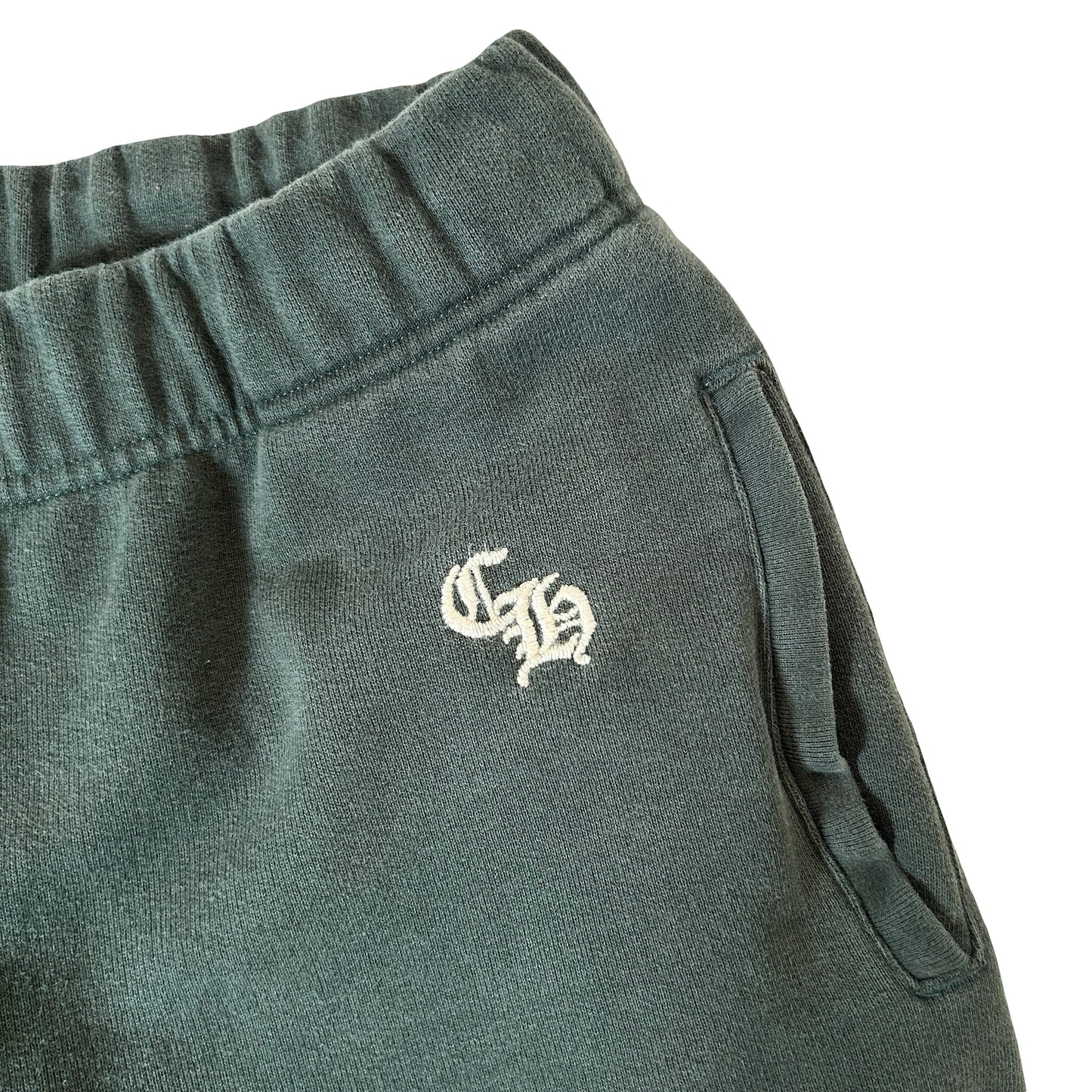 Chrome Hearts 'Slo Ride' Green Sweatpants [USED] - M (Used)