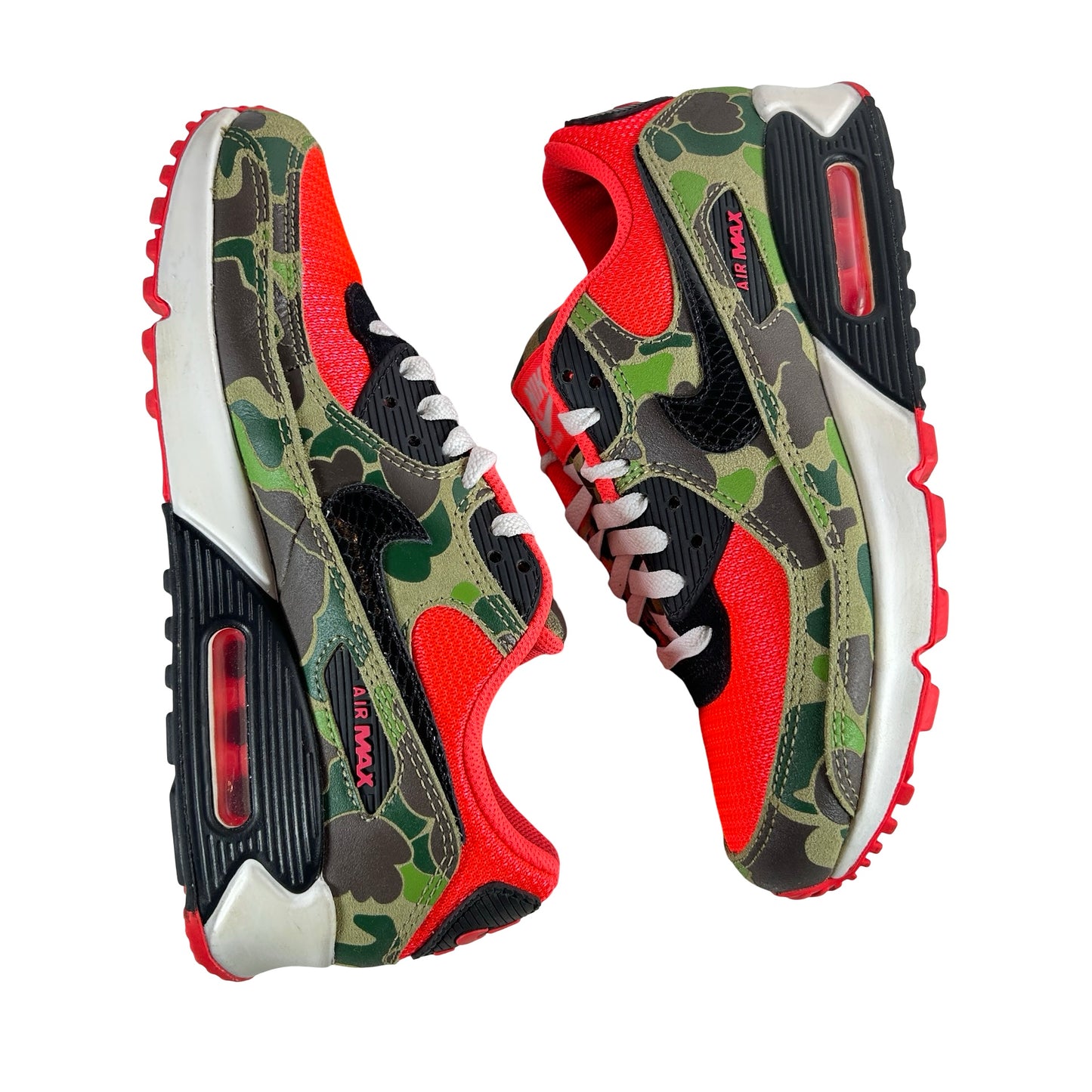 CW6024 600 Nike Air Max 90 Reverse Duck Camo (2020) - 8 M (Used2)