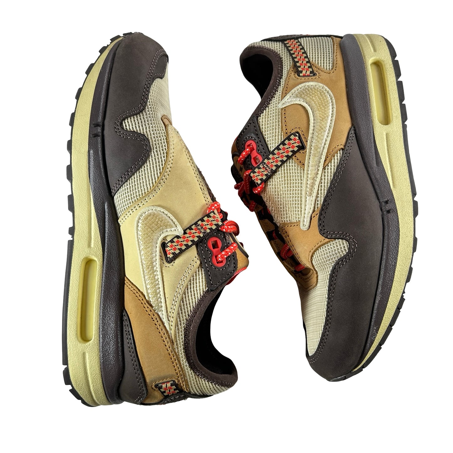 DO9392 200 Nike Air Max 1 Travis Scott Cactus Jack Baroque Brown [USED] - 6.5 M (Used)