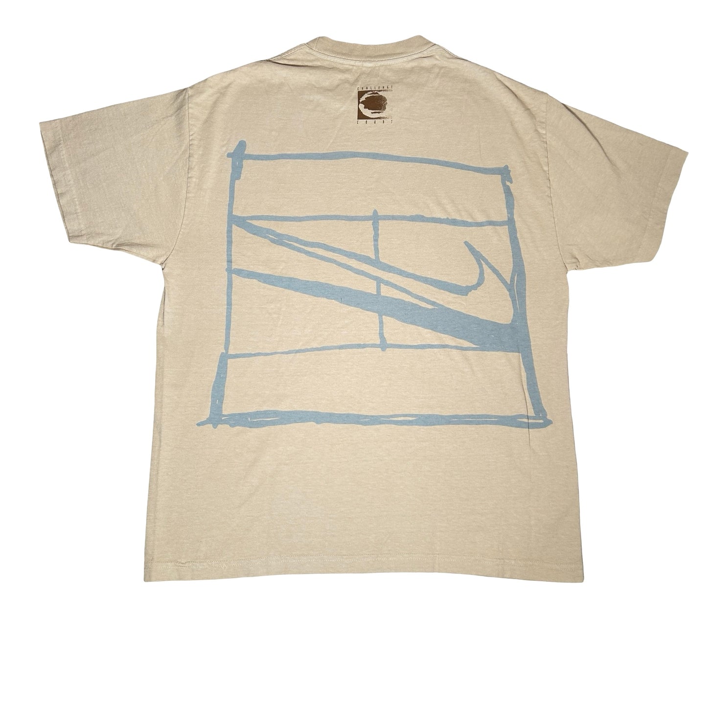 Nike x Travis Scott Cactus Jack Court Challenge Tee Tan [USED] - L (Used)