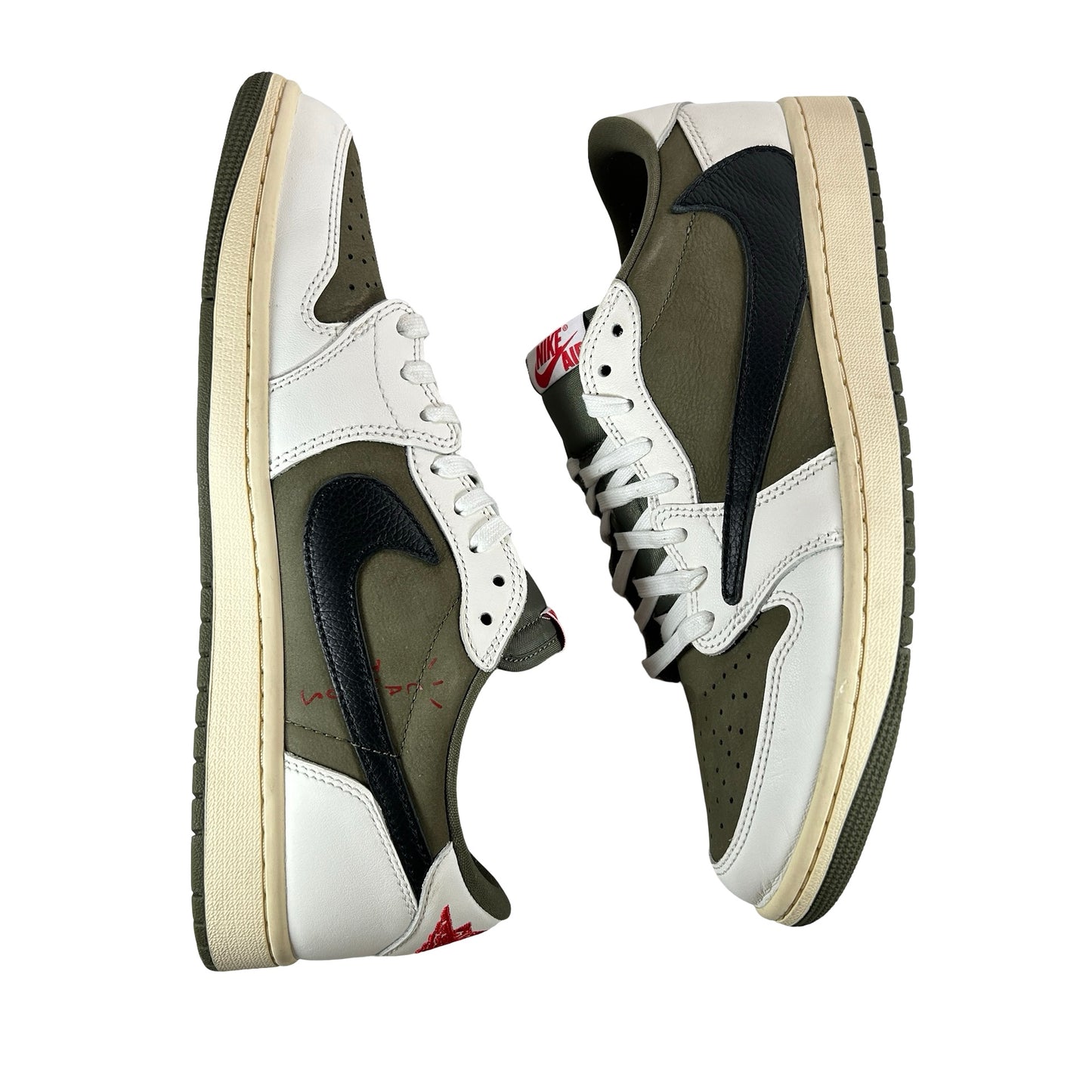 DM7866 200 Jordan 1 Retro Low OG SP Travis Scott Medium Olive [USED] - 11 (Used)