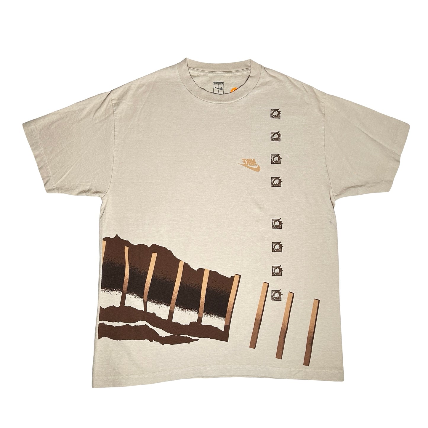 Nike x Travis Scott Cactus Jack Court Challenge Tee Tan [USED] - L (Used)