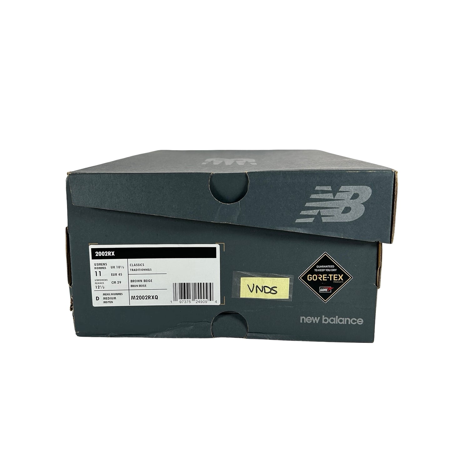 M2002RXQ New Balance 2002R Gore-Tex Black Coffee [USED] - 11 M (VNDS)