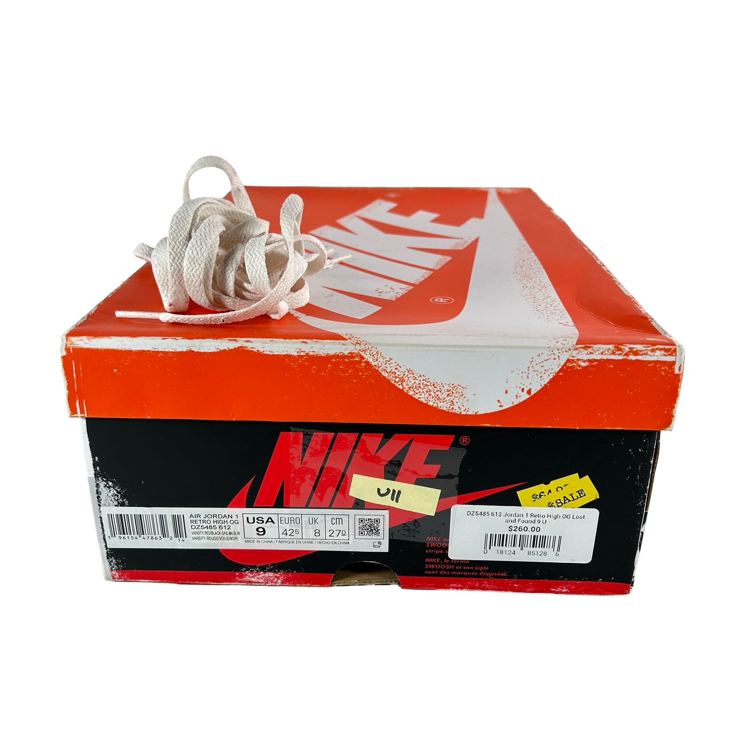 DZ5485 612 Jordan 1 Retro High OG Chicago Lost and Found [USED] - 9 M (Used11)